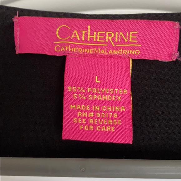 Catherine Malandrino faux wrap LBD - Picture 5 of 5